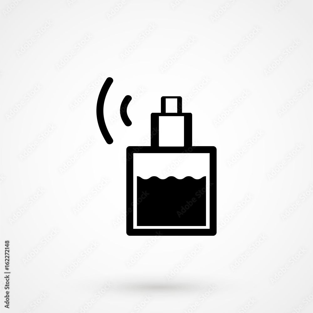perfume icon on white background perfume icon on white background