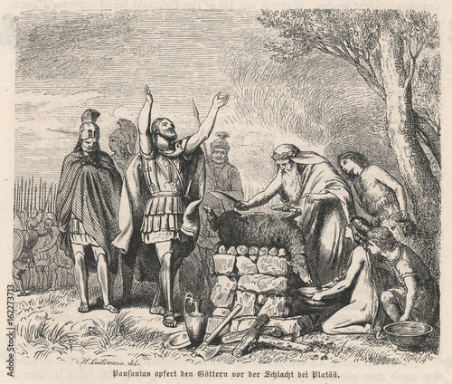 Sacrificing a Sheep. Date: 22 September 479 BC