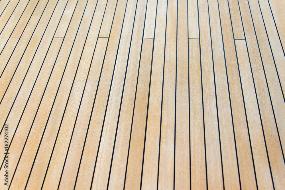 Fototapeta premium Teak deck