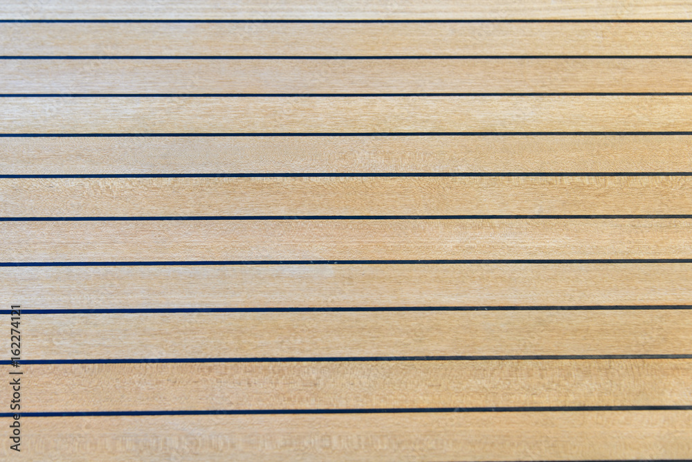 Fototapeta premium Teak deck