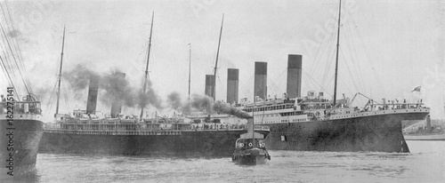 Fotografie Titanic - Southampton 1912. Date: 4484