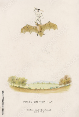 Фотография Felix on the Bat. Date: 1845
