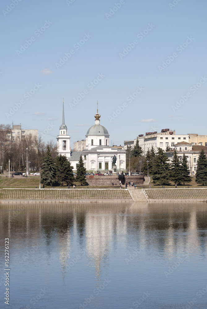 Fototapeta premium Church of the resurrection. Tver