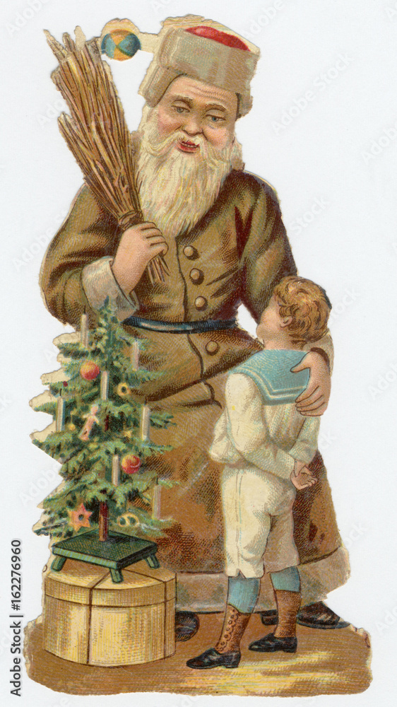Father Xmas - Boy. Date: late 19th century