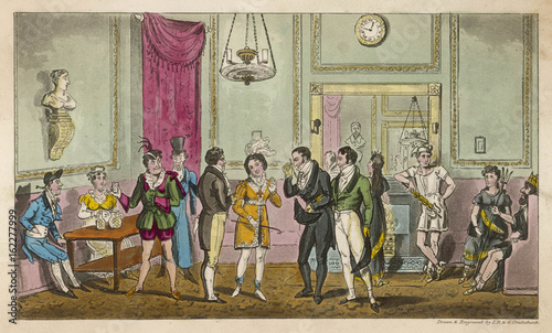 Egan - Life in London - 1821. Date: 1820