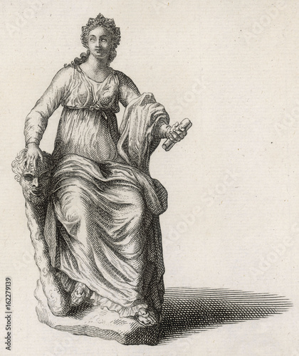 Canvas-taulu Muse - Melpomene