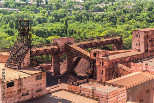 Industrial area of Krivoy Rog, Ukraine