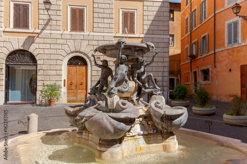 Rome. Fountain of turtles.