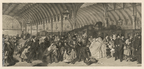 Paddington Station. Date: 1864