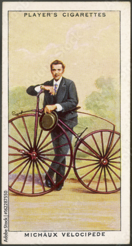 Картината върху платно Michaux Velocipede. Date: 1865