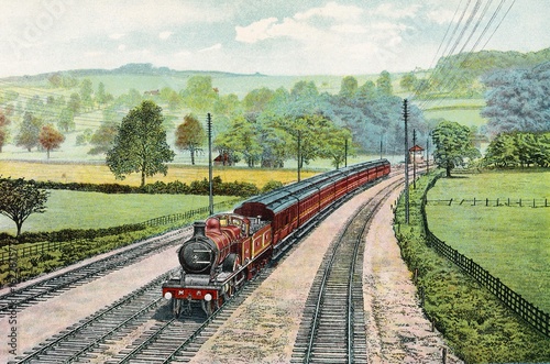 Manchester Express. Date: 1905 photo