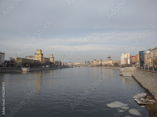 Moscow river view, 2017