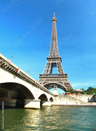 The Beautiful Eiffel Tower in Paris, France