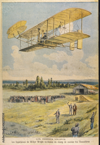 Naklejka Wright Hunaudieres. Date: 1908