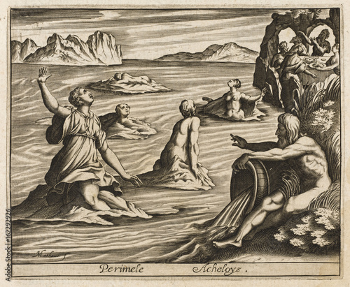Achelous and Naiads