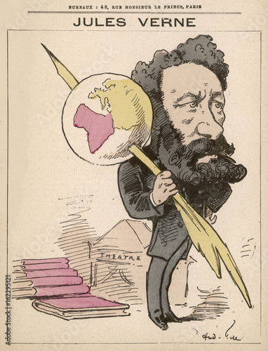 Jules Verne. Date: 1828 - 1905