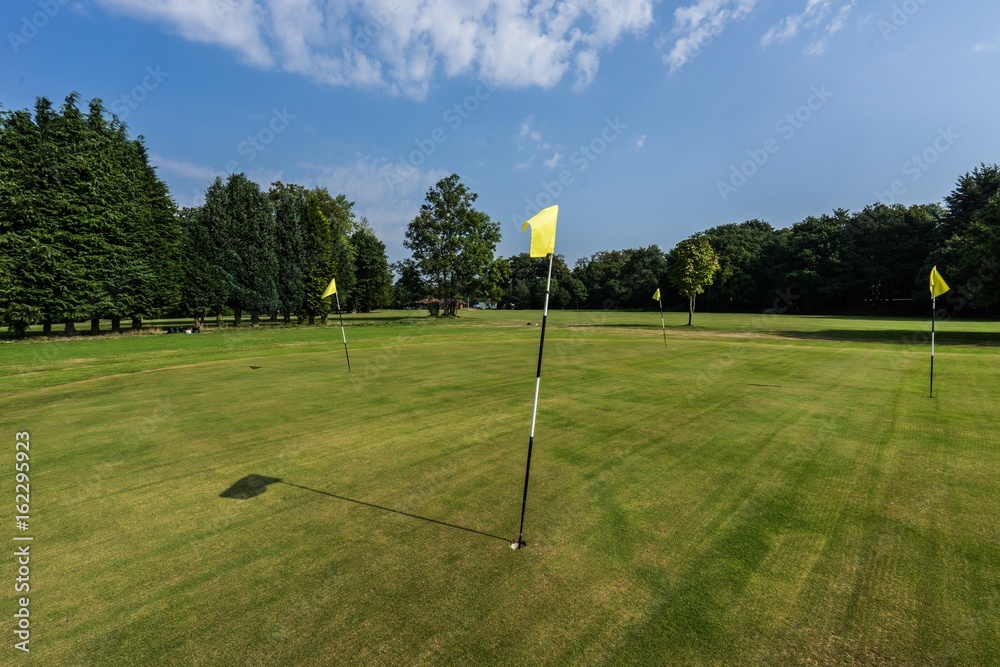 Obraz premium Golf Practice Green