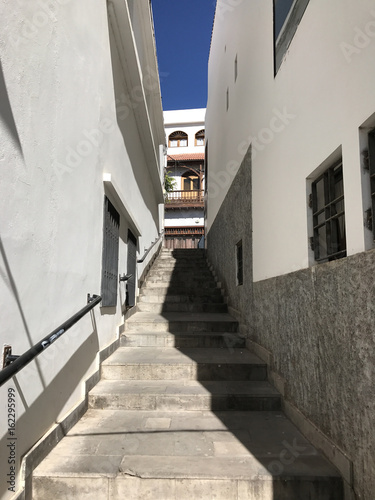 Stairs in the village Agaete