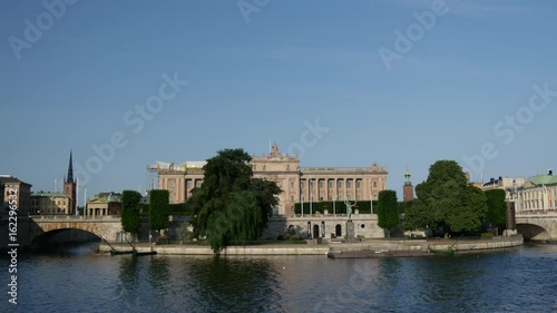 Parliament House in Stockholm, Sweden photo