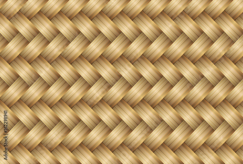 Vector  illustration of wicker background