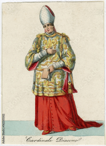 Cardinal Deacon. Date: 1833