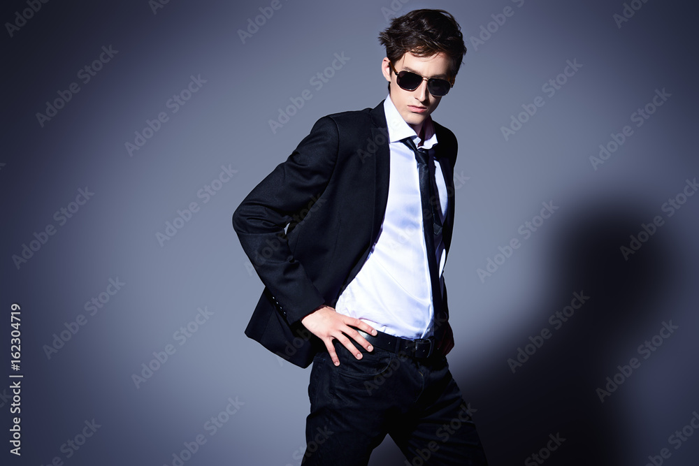 glamorous stylish man glamorous stylish man