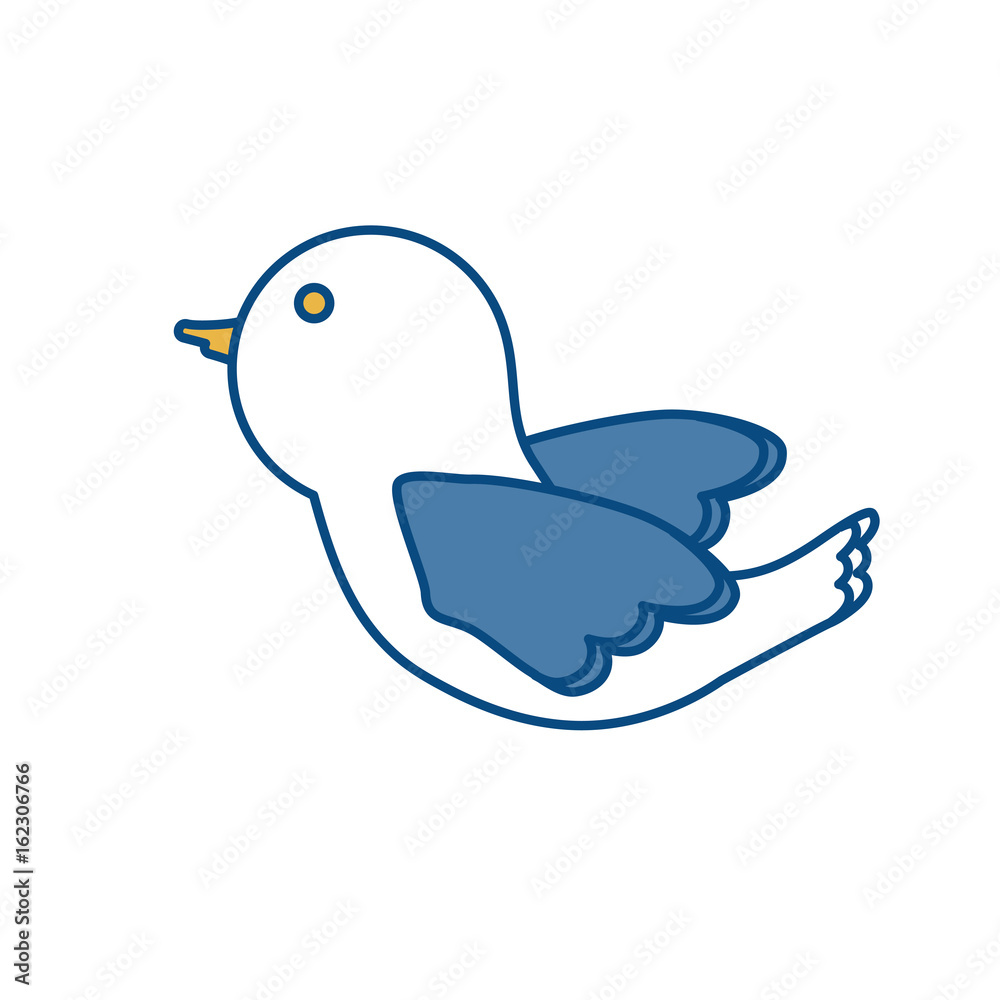 dove icon over white background vector illustration dove icon over white background vector illustration