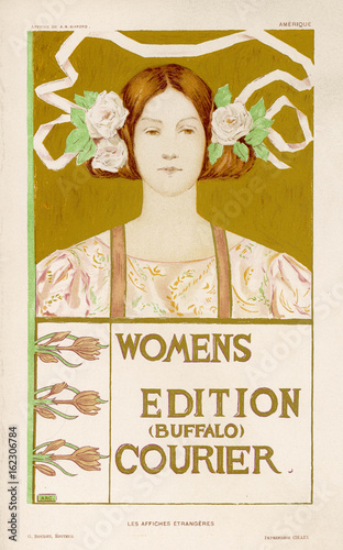 Poster by A R Gifford. Date: 1896 photo
