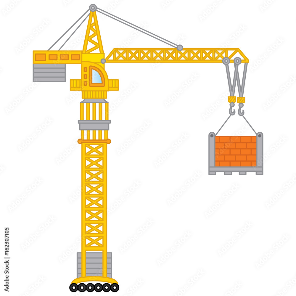 Crane Construction Clipart Png