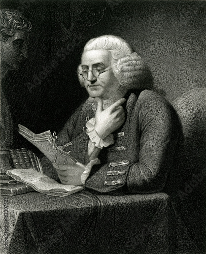 Franklin - Martin - Welch. Date: 1706 - 1790 photo