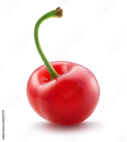 sweet cherry isolated on a white background