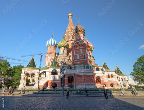 St. Basil's Cathedral in Moscow, Russia