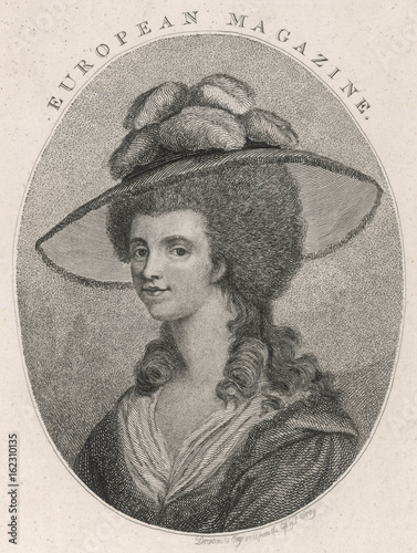 Duchess of Devonshire. Date: 1787 photo
