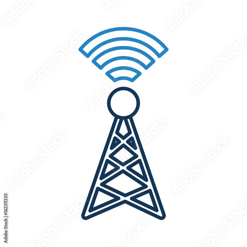 World signal antenna icon vector illustration design graphic