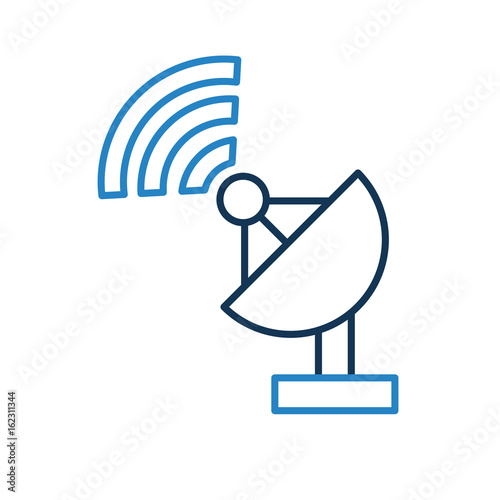 World signal antenna icon vector illustration design graphic