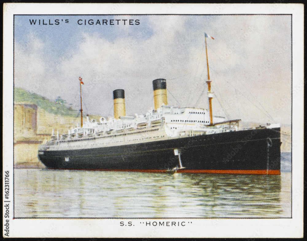 Obraz premium Homeric Liner. Date: 1924