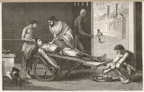 Gladiator Doctor. Date: 2nd century photo