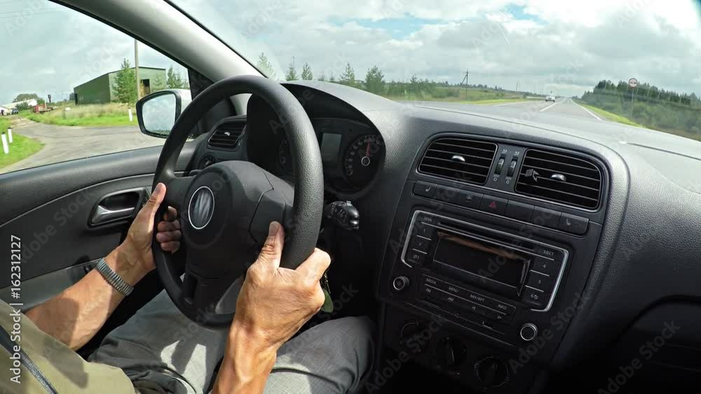 Road Trip in Car from Passenger Perspective. FullHD video Road Trip in Car from Passenger Perspective. FullHD video