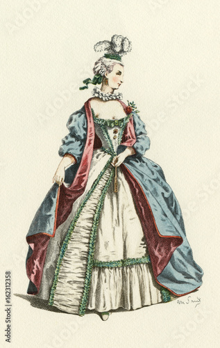 Fotografie Commedia Dell'arte - Silvia. Date: 1716