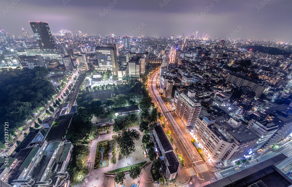 Obraz premium 都市の夜景