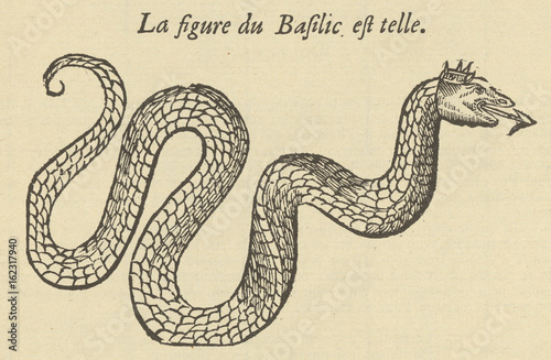 Folklore - Basilisk. Date: 1579