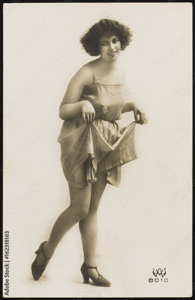 Cami-Knickers 1920s. Date: 1920s Stock Photo