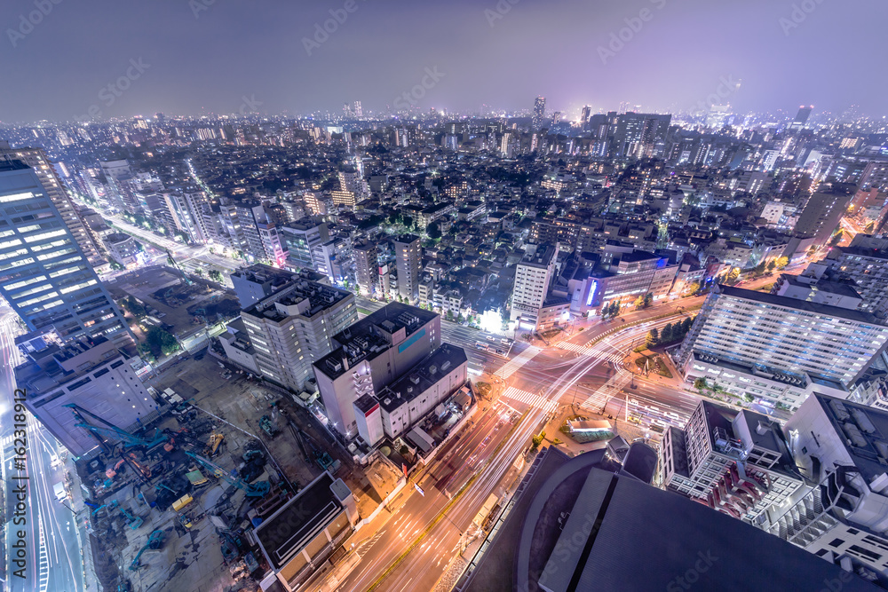Obraz premium 都市の夜景