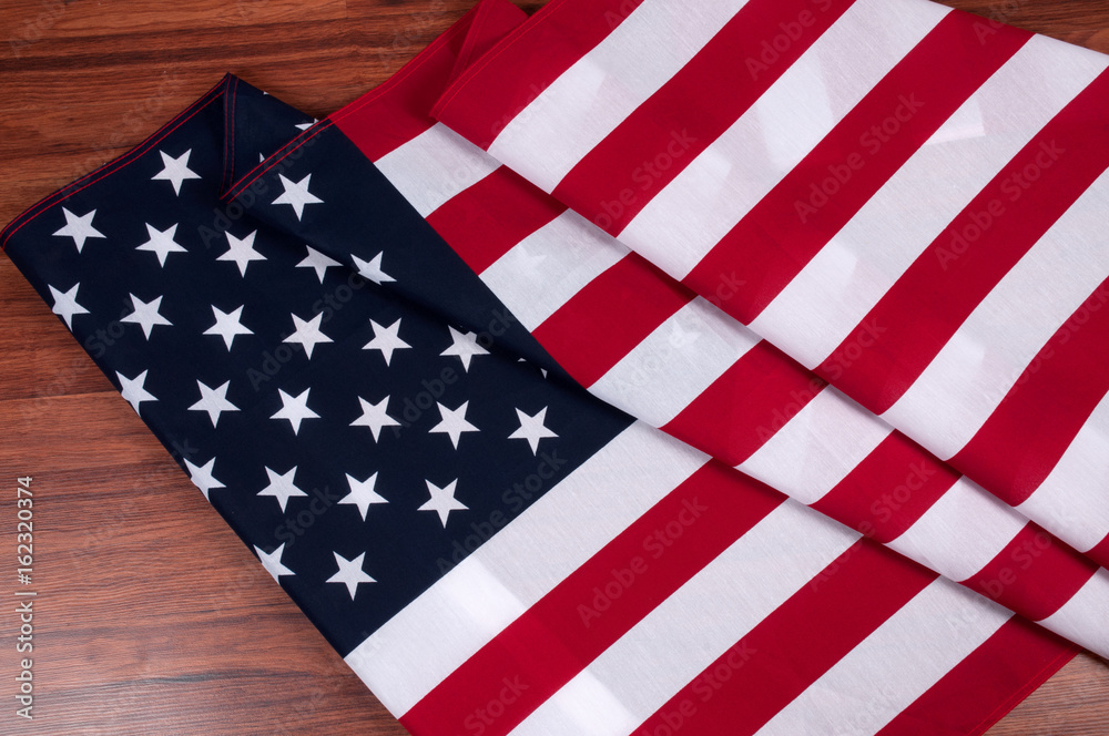 Fototapeta premium United States flag. American symbol. Independence day.
