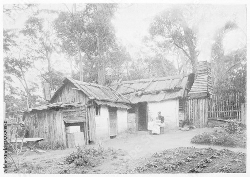 Australia Settlers Home. Date: 1899 © Archivist