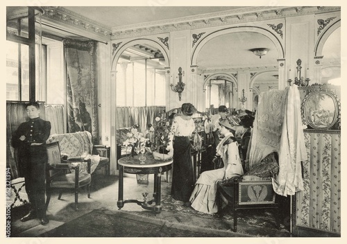 Fashion House - Paquin. Date: 1910