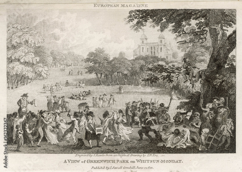 Greenwich Park 1802. Date: 1802