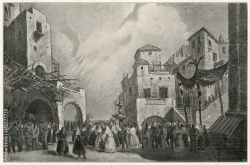 Opera - Mascagni - Rusticana. Date: 1927 photo