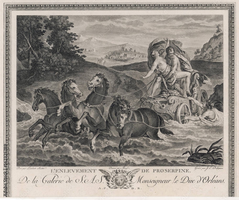 Fototapeta premium Classical myth -- Persephone - Proserpina