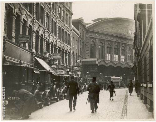 Fenchurch Street Railway Station  London. Date: 1930 photo